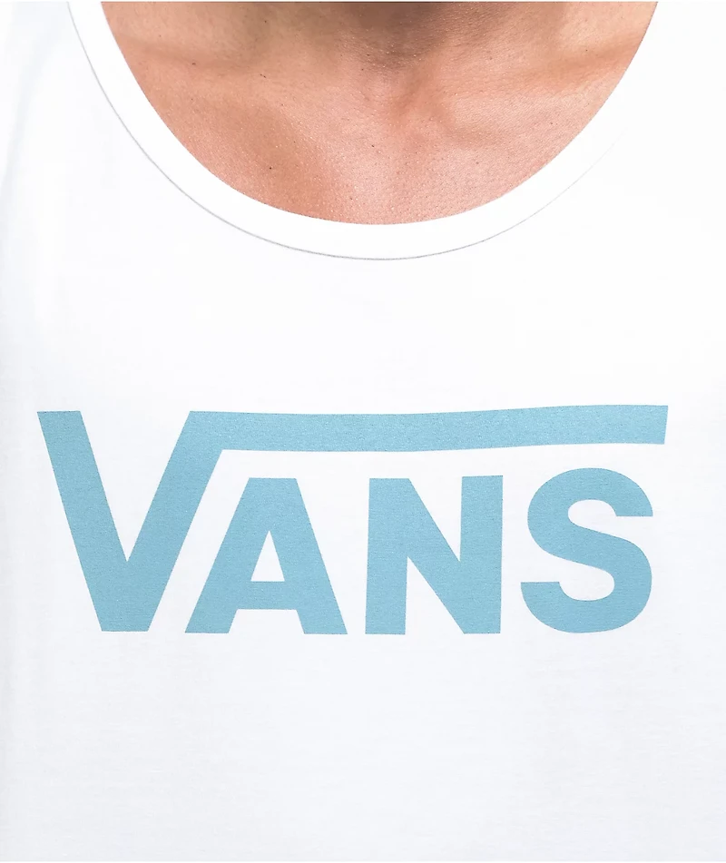 Vans Classic White & Blue Tank Top