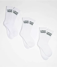 Vans Classic White & Duck 3 Pack Crew Socks
