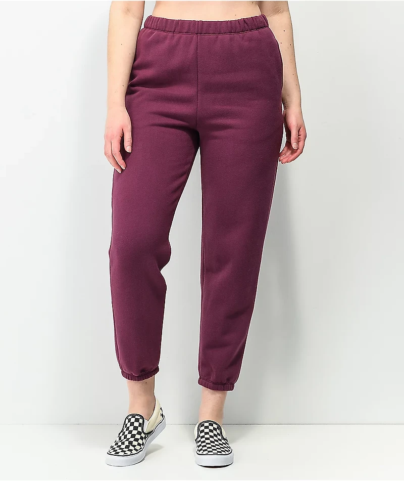 Vans ComfyCush Grape Sweatpants