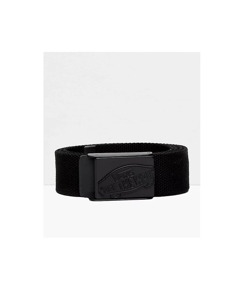Vans Conductor Black Web Belt