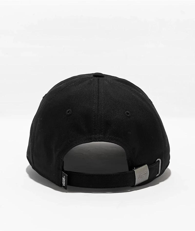 Vans Court Side Black Checker Strapback Hat