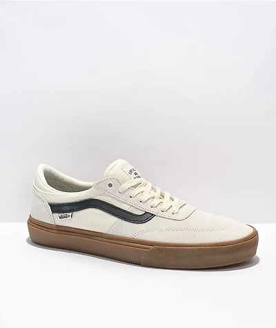 Vans Crockett Pro Marshmallow & Gum Skate Shoes