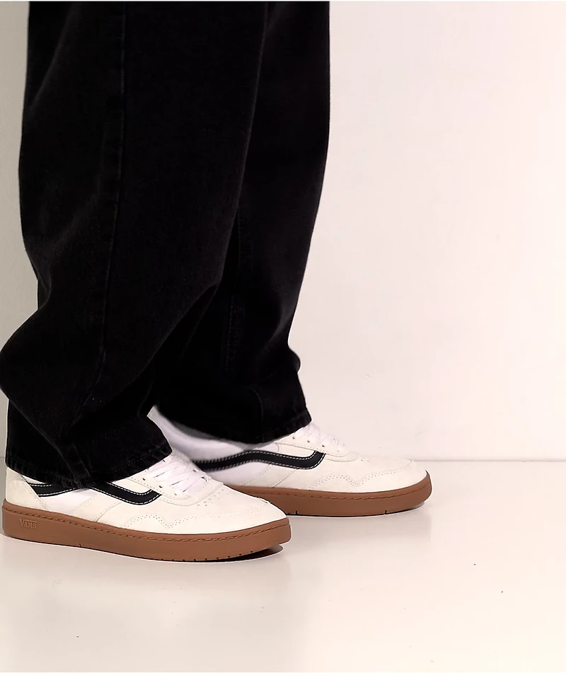 Vans Cruze 3.0 White & Gum Skate Shoes