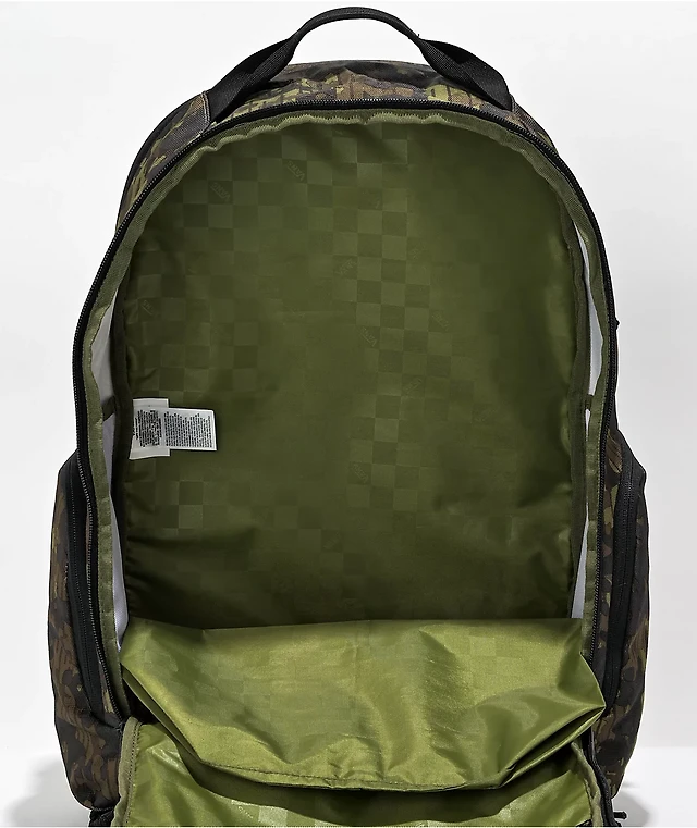 green camo nike backpack Nike Elemental Black & Green Camo Backpack