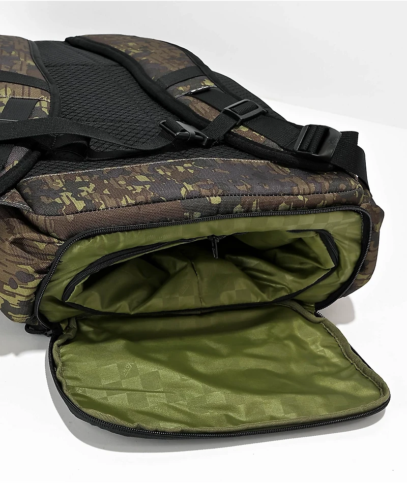 Vans DX Skatepack Loden Green Camo Backpack