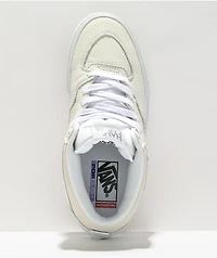 Vans Daz Skate Half Cab White Leather Shoes