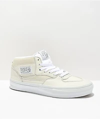 Vans Daz Skate Half Cab White Leather Shoes