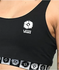 Vans Deco Flower Brami Black Sports Bra