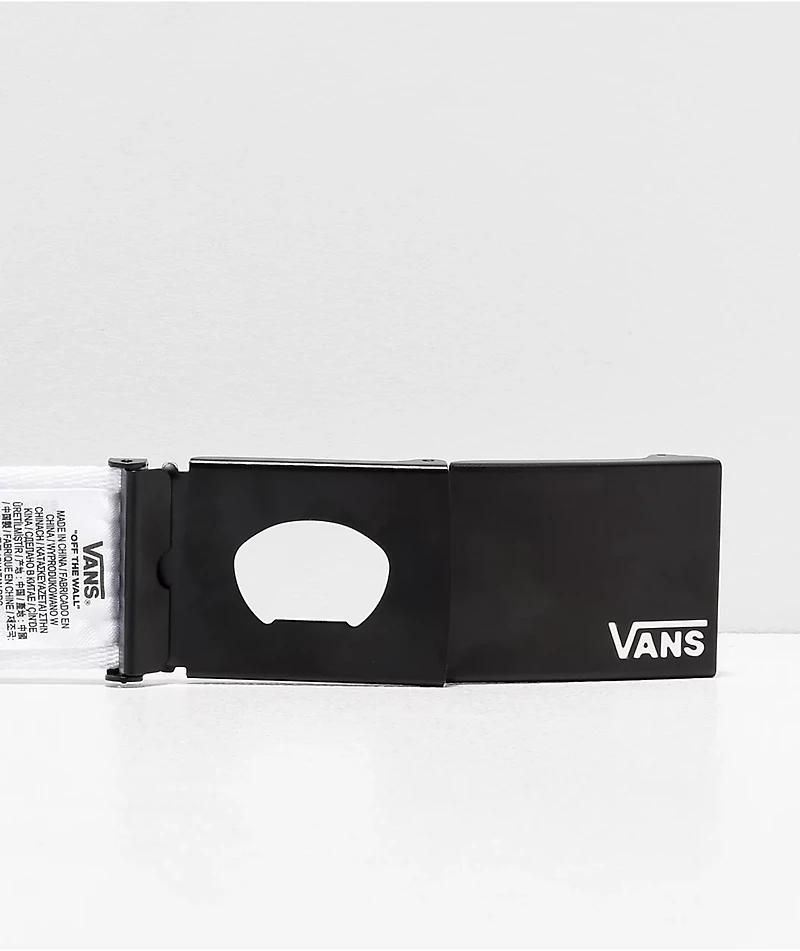 Vans Deppster Black & White Checkered Web Belt