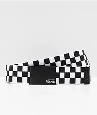 Vans Deppster Black & White Checkered Web Belt