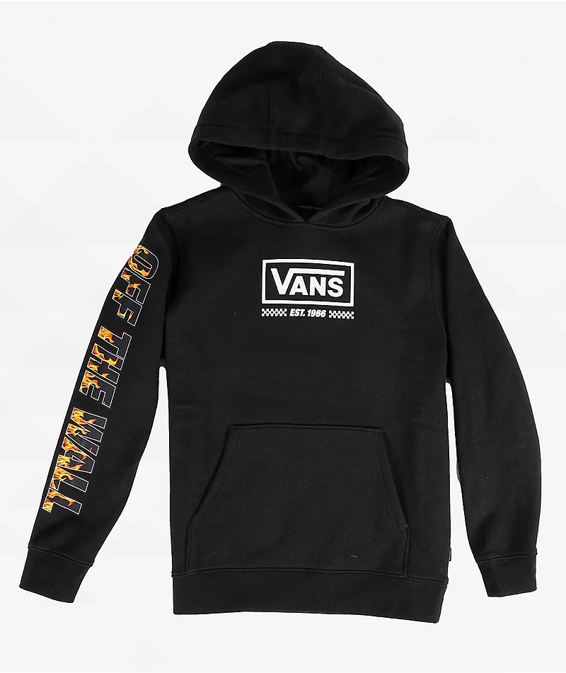 Vans Digi Flames Black Hoodie