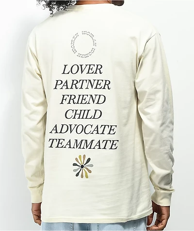 Vans Divine Energy Antique White Long Sleeve T-Shirt