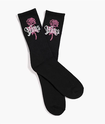Vans Drezell Black Crew Socks