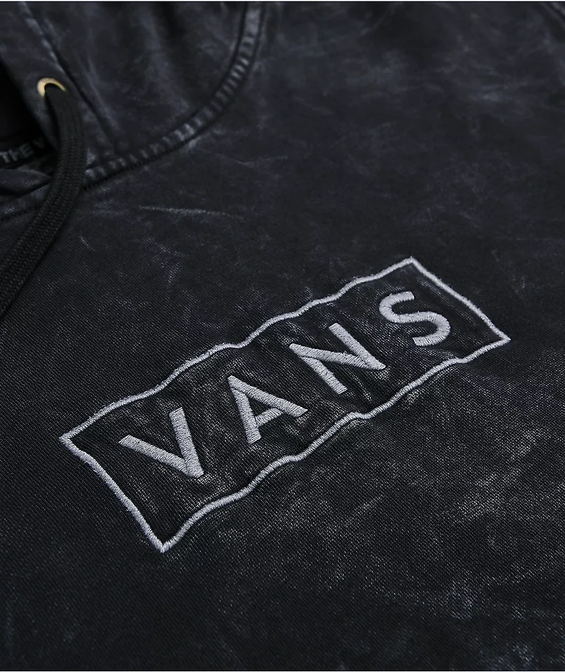 Vans Easy Box Black Wash Hoodie