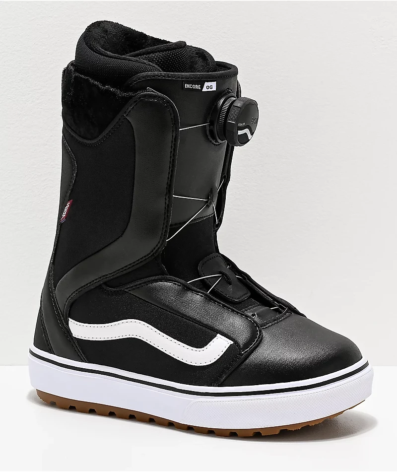 Vans Encore OG Black Snowboard Boots Women's 2020