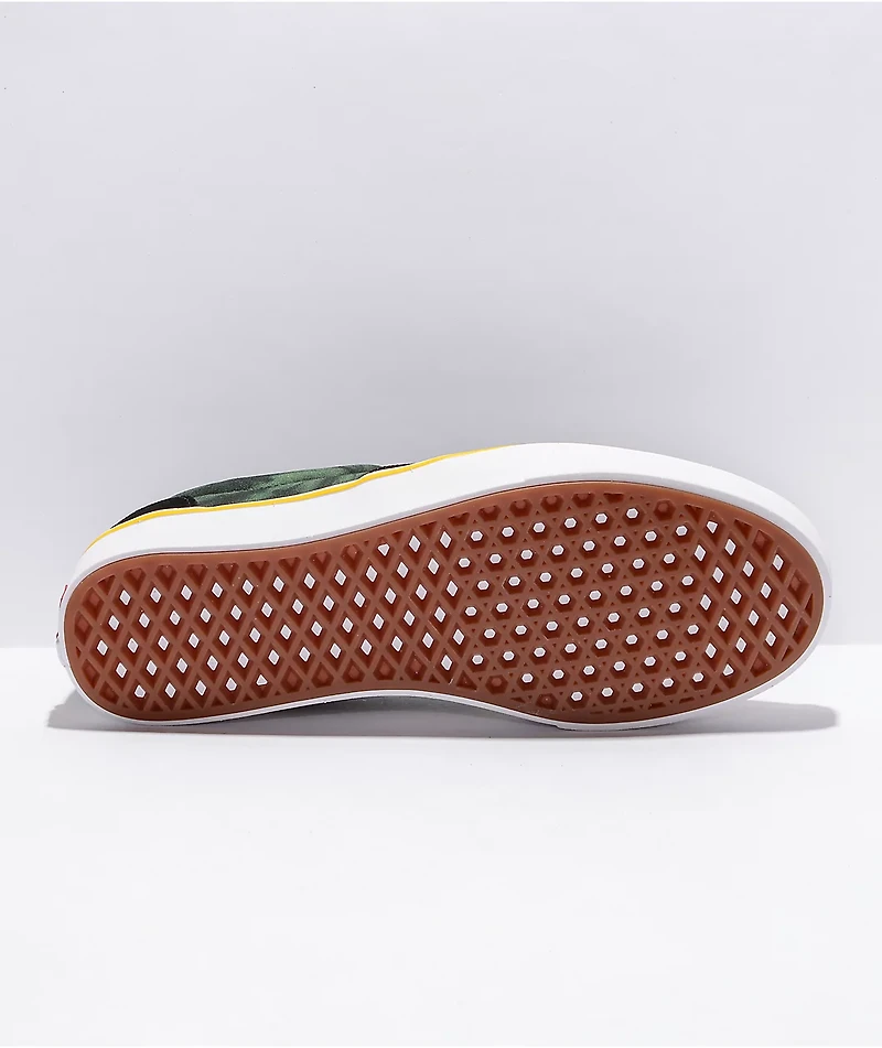 Vans Era ComfyCush Trip Out Black & Sycamore Tie Dye Skate Shoes