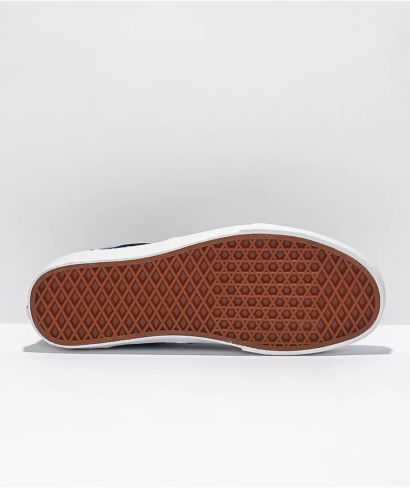 Vans Era Electric Flame Black & White Skate Shoes