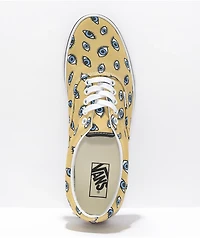 Vans Era Looking Glass Yellow & White Skate Shoes