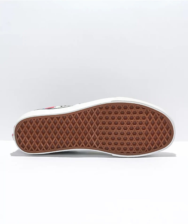Vans Era Loteria Patch Multi & White Skate Shoes