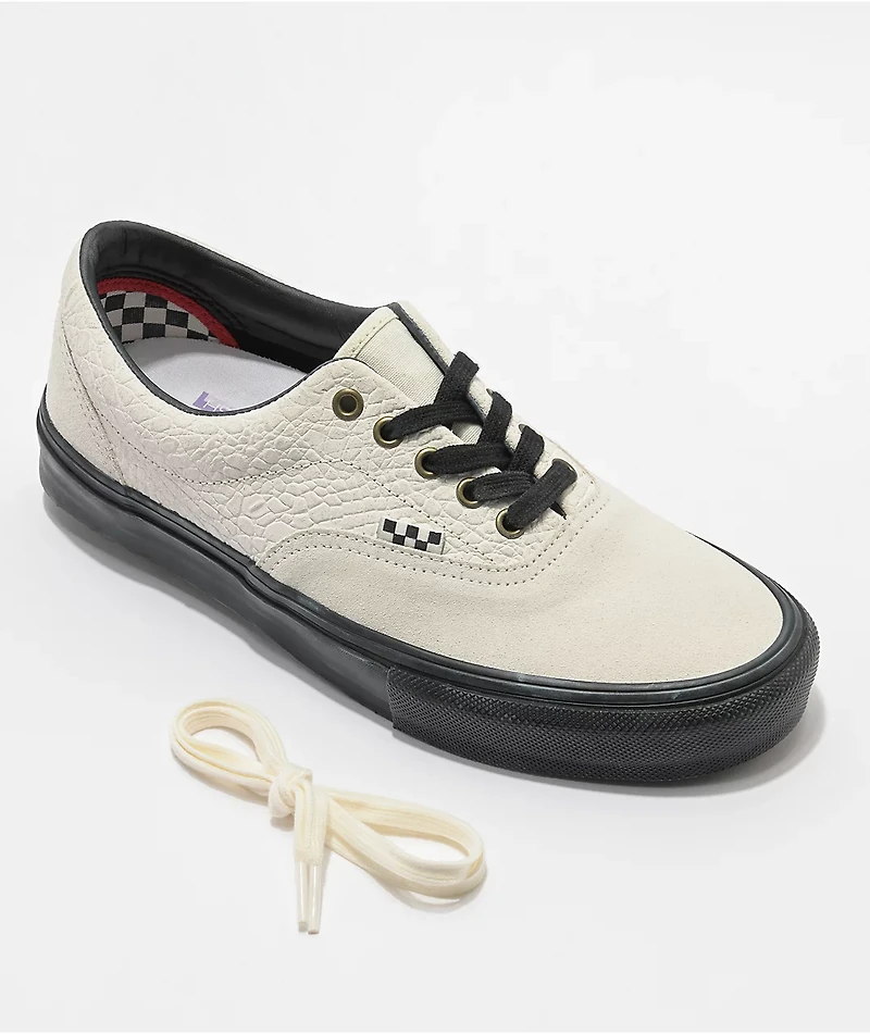 Vans Era Skate Breana Geering Marshmallow & Black Shoes