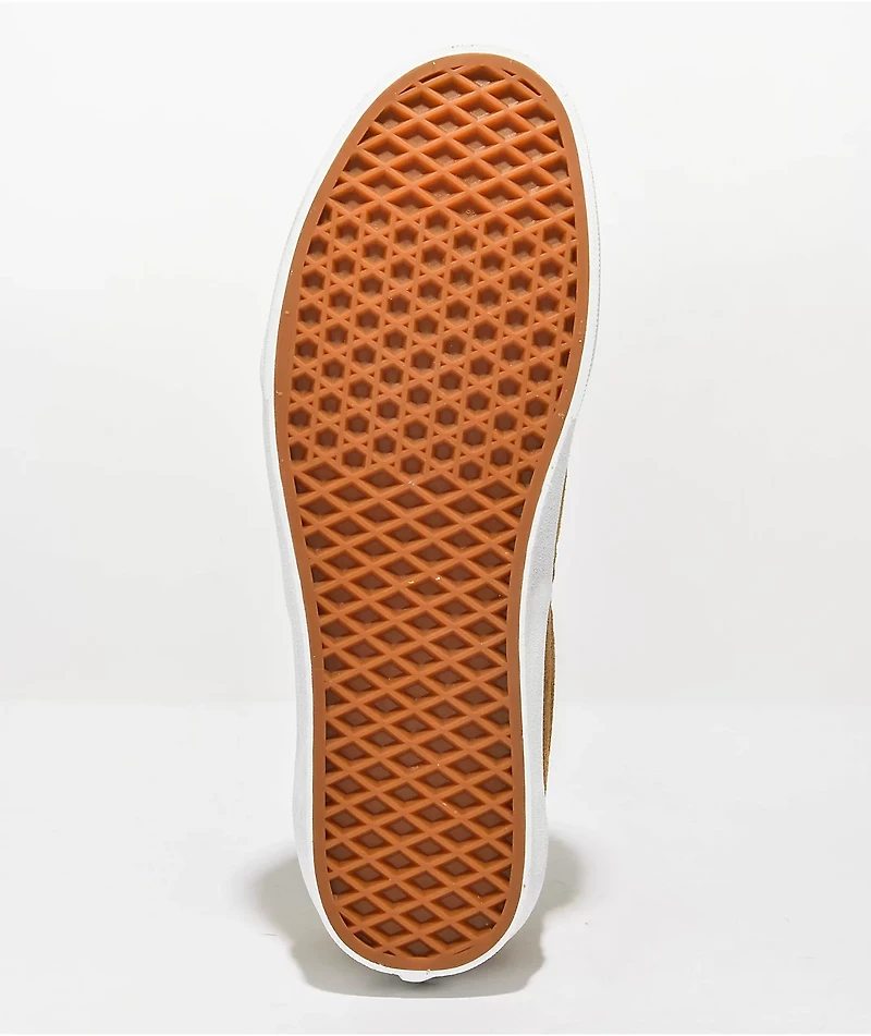 Vans Era Tobacco Brown Pig Suede Skate Shoes