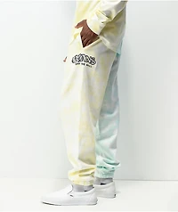 Vans Experience Blue & Yellow Tie Dye Sweatpants