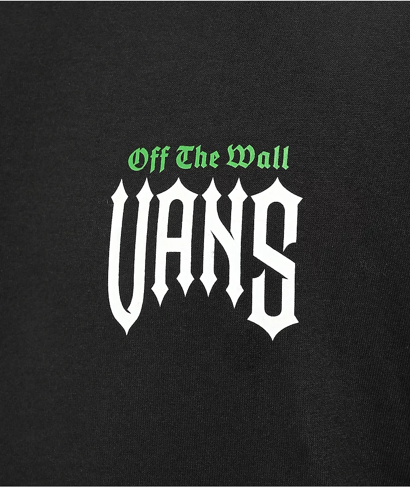 Vans Eyes The Dark Black Long Sleeve T-Shirt
