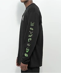 Vans Eyes The Dark Black Long Sleeve T-Shirt