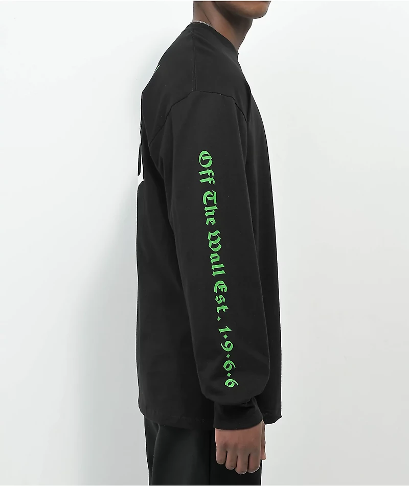 Vans Eyes The Dark Black Long Sleeve T-Shirt