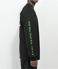 Vans Eyes The Dark Black Long Sleeve T-Shirt