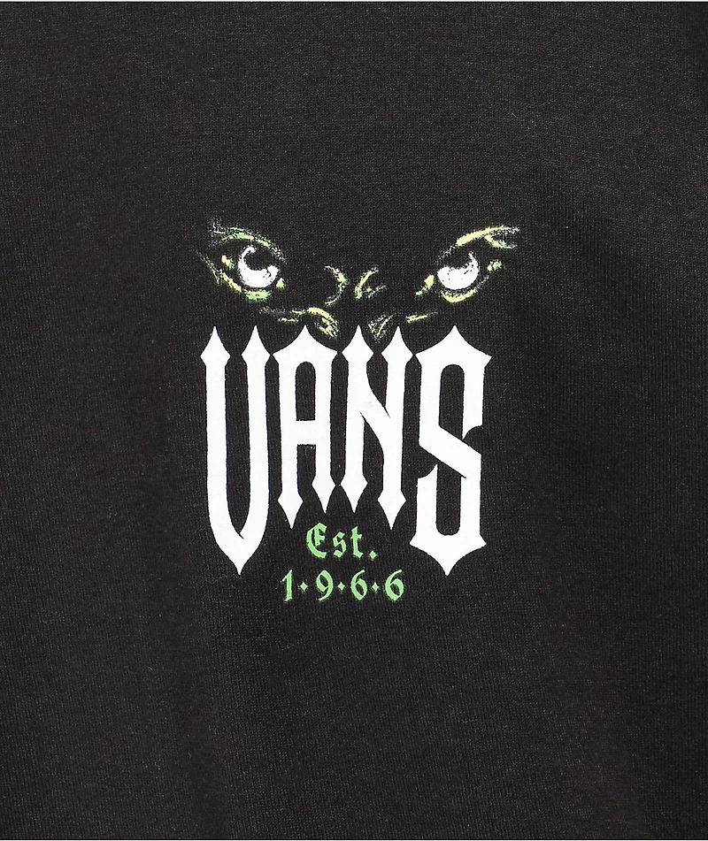 Vans Eyes The Dark Black T-Shirt