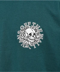 Vans Floral Skull Garden Green T-Shirt