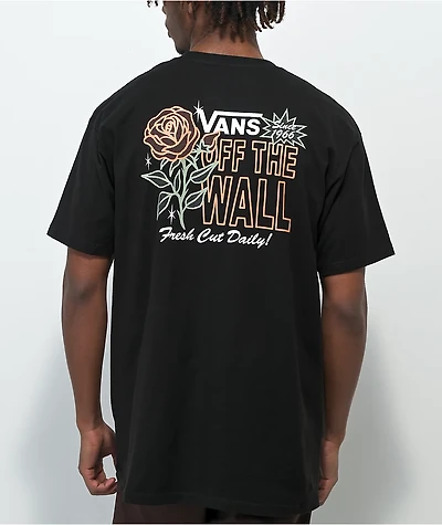 Vans Flower Shoppe II Black T-Shirt