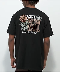 Vans Flower Shoppe II Black T-Shirt
