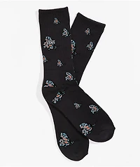 Vans Flutter Black Crew Socks