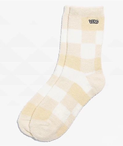 Vans Fuzzy Turtledove Crew Socks