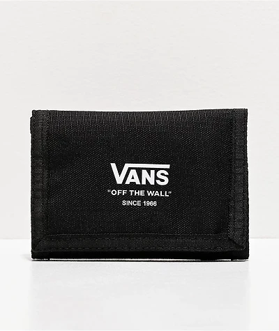 Vans Gaines Black Trifold Wallet
