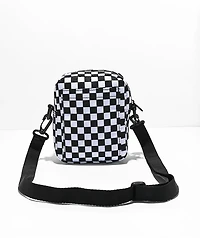 Vans Go Getter Black & White Checkered Crossbody Bag