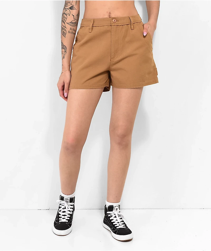 Vans Ground Brown Work Shorts