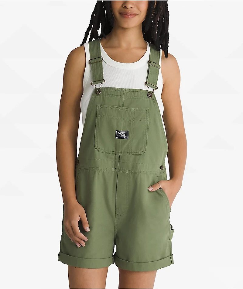 Vans Ground Work Olivine Green Shortalls