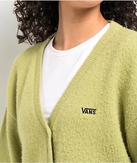 Vans Hadley Relaxed Light Green Cardigan Sweater