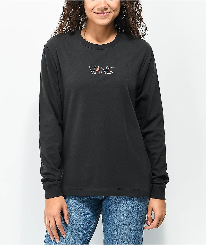 Vans Hanna Scott Black Long Sleeve T-Shirt