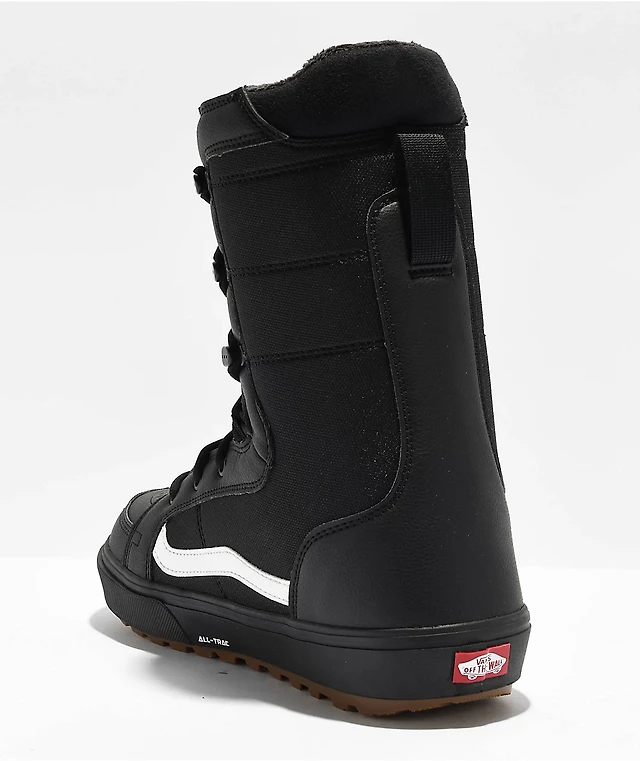 Vans Hi-Standard Black & Gum Linerless Snowboard Boots at  display picture 1
