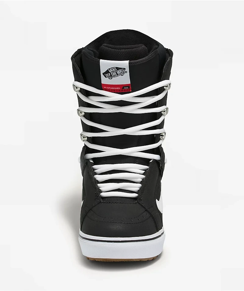 Vans Hi-Standard OG Black & White Snowboard Boots 2027