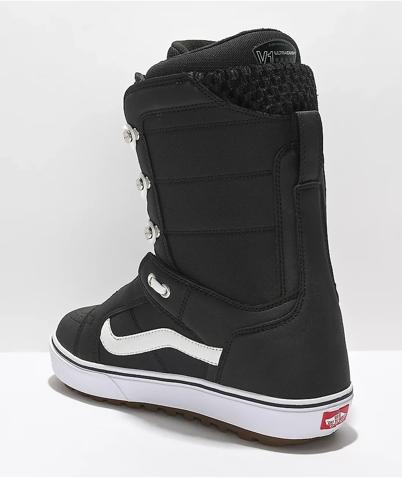 Vans Hi-Standard OG Black & White Snowboard Boots Women's 2022
