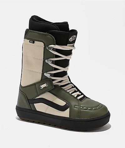 Vans Hi-Standard OG Grape Leaf Green & Oatmeal Beige Snowboard Boots 2026