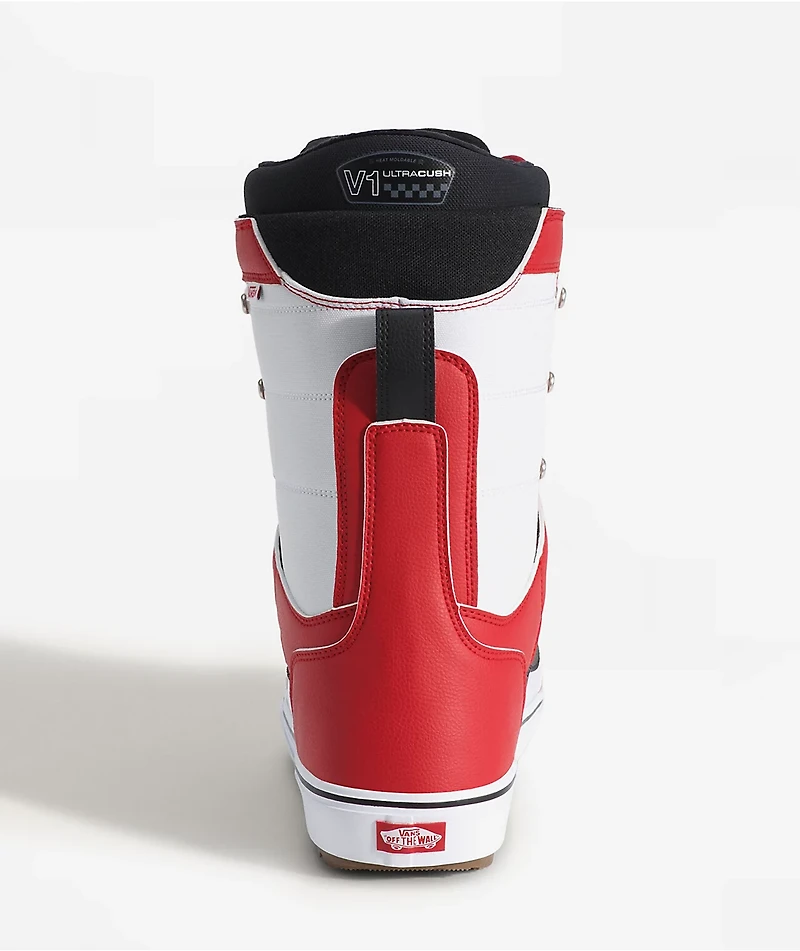 Vans Hi-Standard OG Red & White Snowboard Boots 2027
