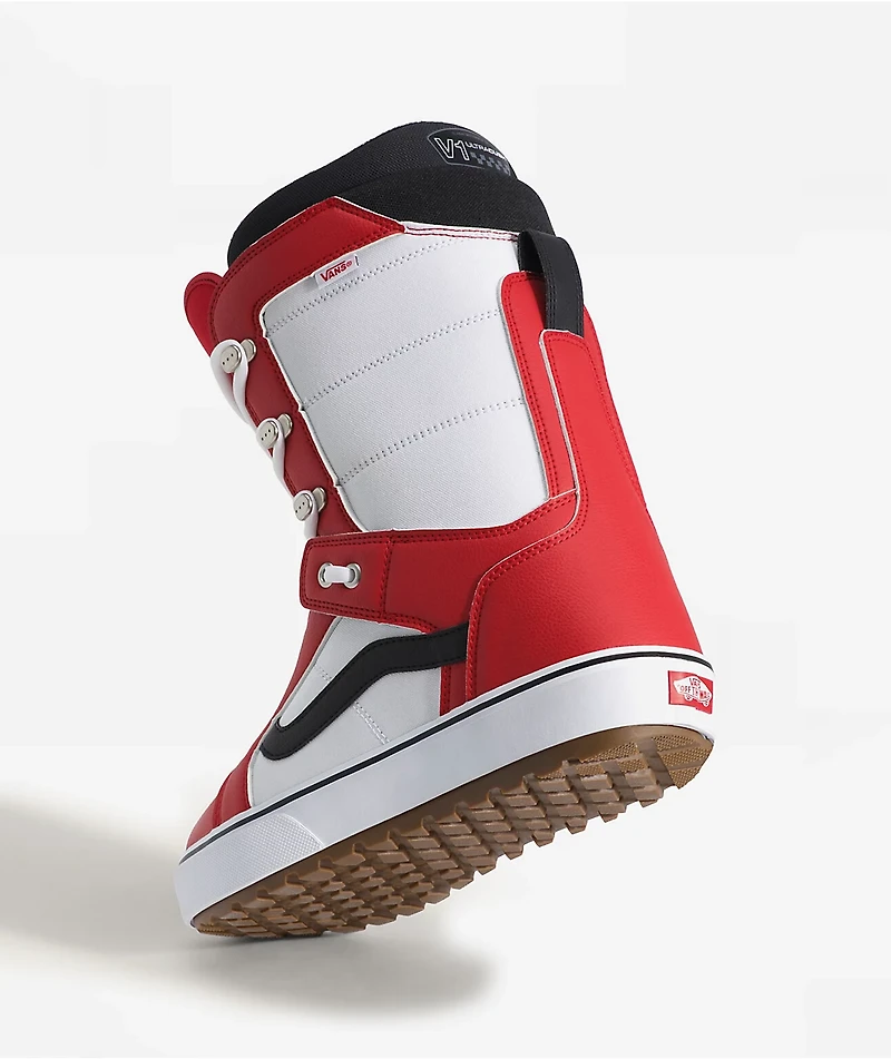 Vans Hi-Standard OG Red & White Snowboard Boots 2027