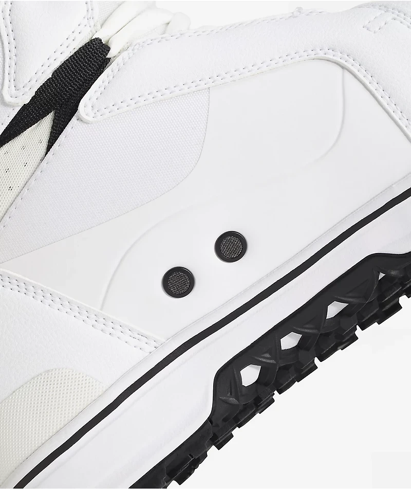 Vans Hi-Standard Pro White & Black Snowboard Boots 2027