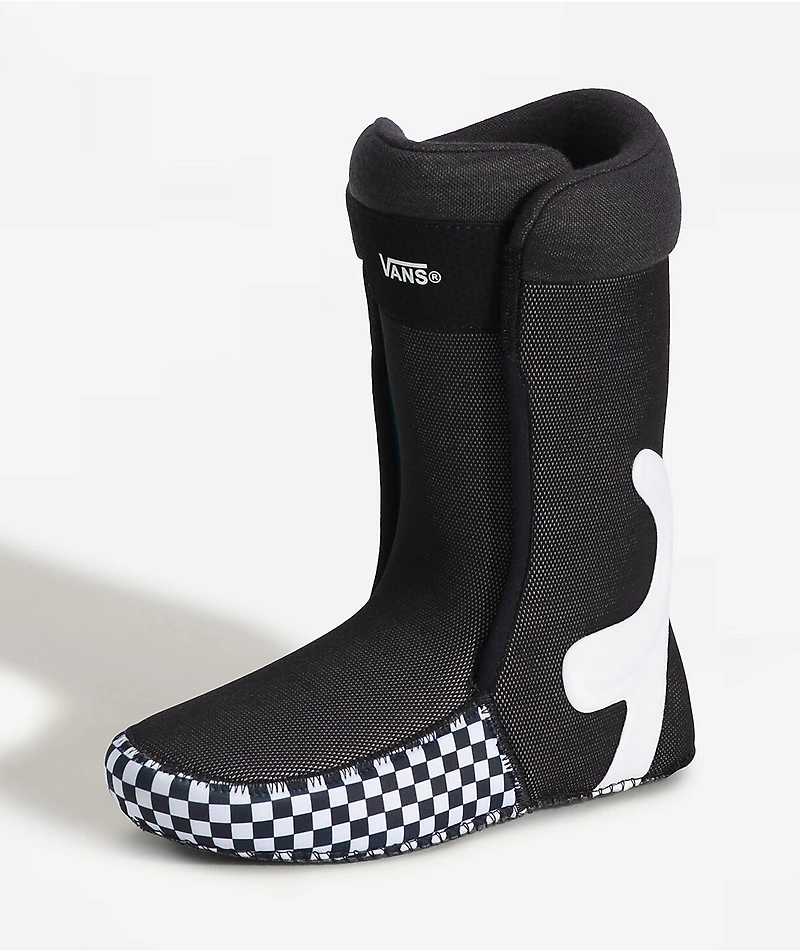 Vans Hi-Standard Pro White & Black Snowboard Boots 2027
